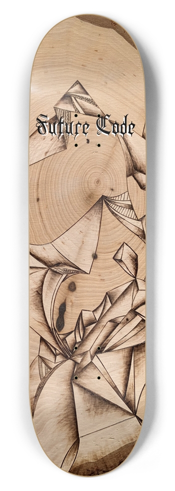 Inside - Popsicle W 8.5” x L 32.75” 8-1/2 Skateboard Deck