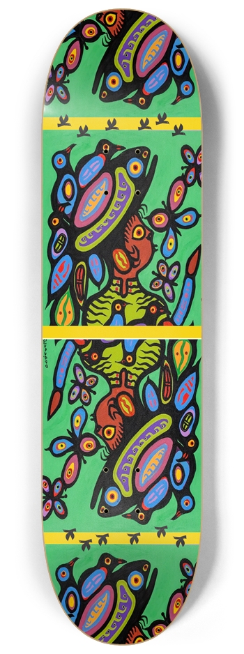 The Cree Shaman - Custom Skateboard 8-1/4 Skateboard Deck