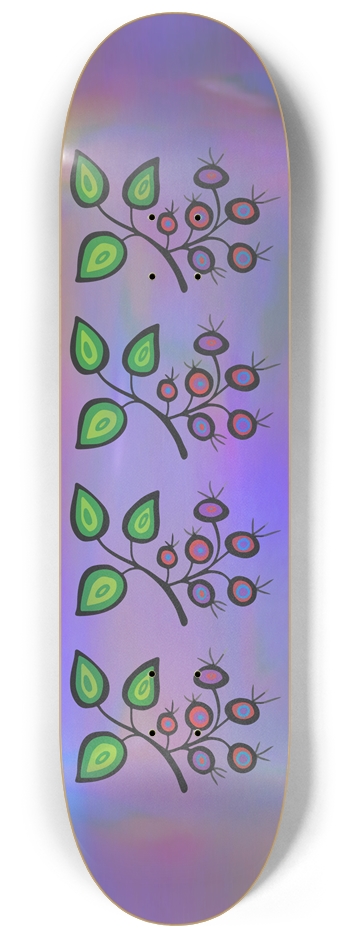 Sata Holographic - Custom Skateboard 8-1/4 Skateboard Deck