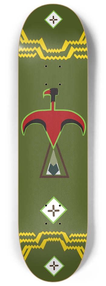 Wakį́yą - Custom Skateboard 8-1/4 Skateboard Deck