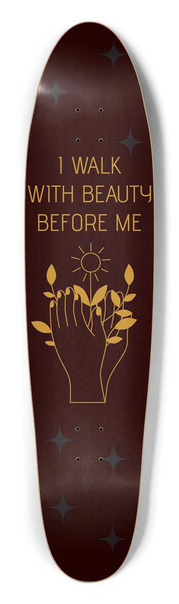 Beauty Before Me - Custom Longboard Longboard Shape
