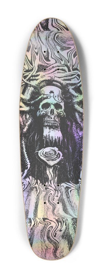 Death Metal Hippie. PEACE. LOVE. DEATH METAL.  Cruiser Shape