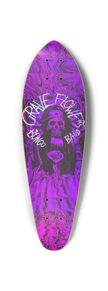 Grave Flowers Bongo Band - EROL ZENDIS (HOLO) Mini Cruiser