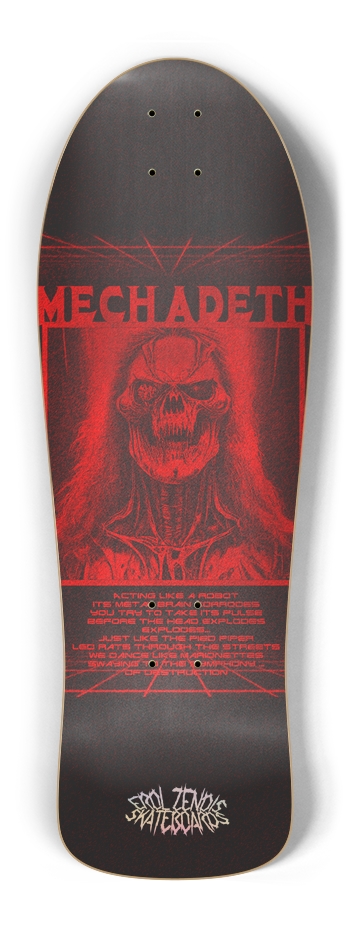 MECHADETH - Mustaine-Deth-Machine Old School Shape