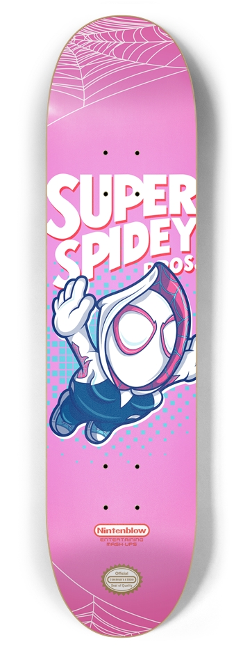 Super Gwen Bros 7 7/8 7-7/8 Skateboard Deck