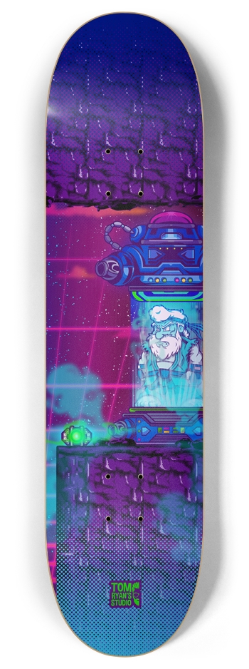Dr Synthwave Light 8 8 Inch Skateboard Deck