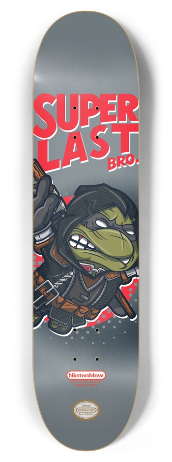 Super Last Bro 7 7/8 7-7/8 Skateboard Deck