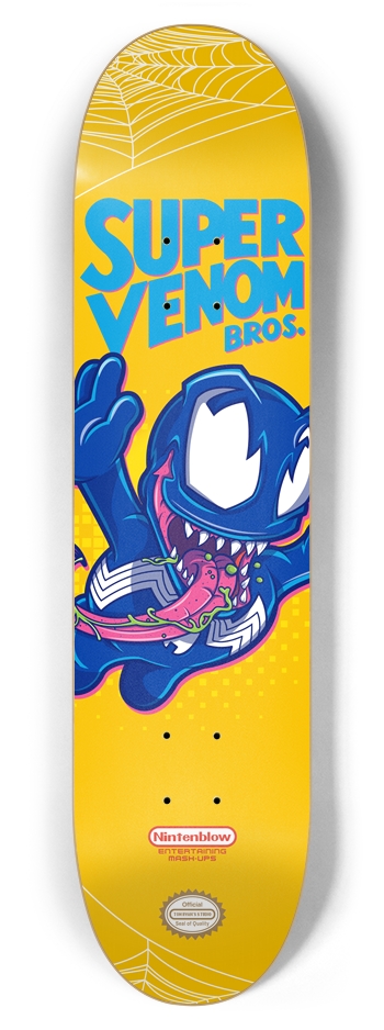Venom Bros 7 7/8 7-7/8 Skateboard Deck