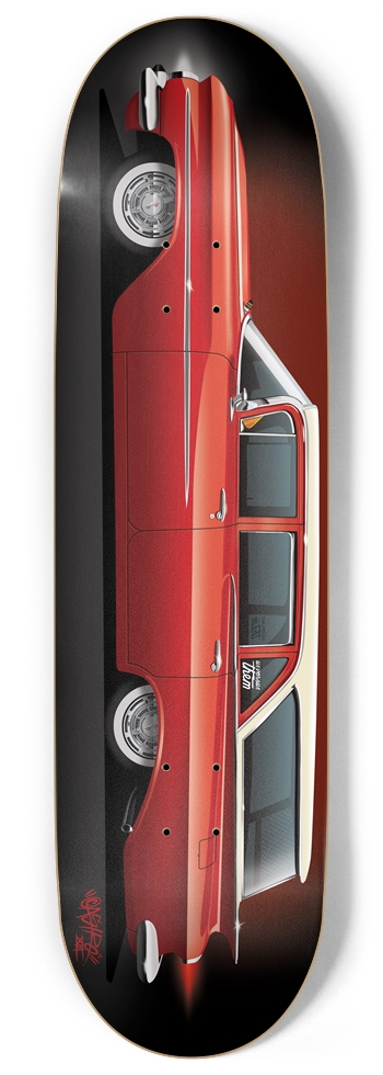 59 Brookwood Wagon Skateboard 9 Inch Skateboard