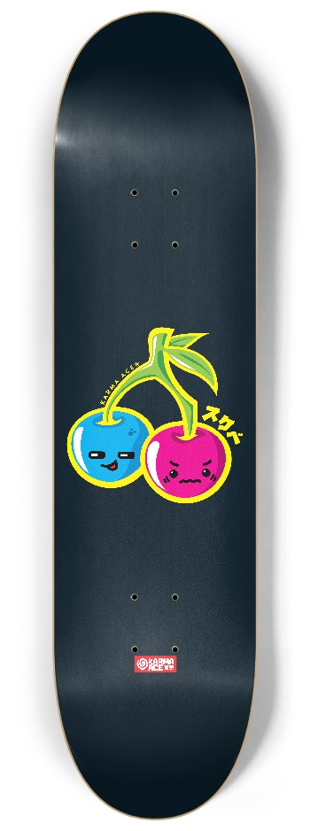 Karma Ace: Sukebe - Custom Skateboard 8-1/4 Skateboard Deck