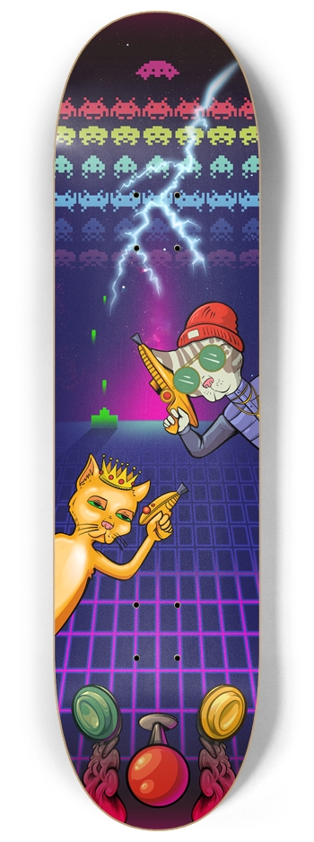 Gutter Asteroids 8-1/4 Skateboard Deck