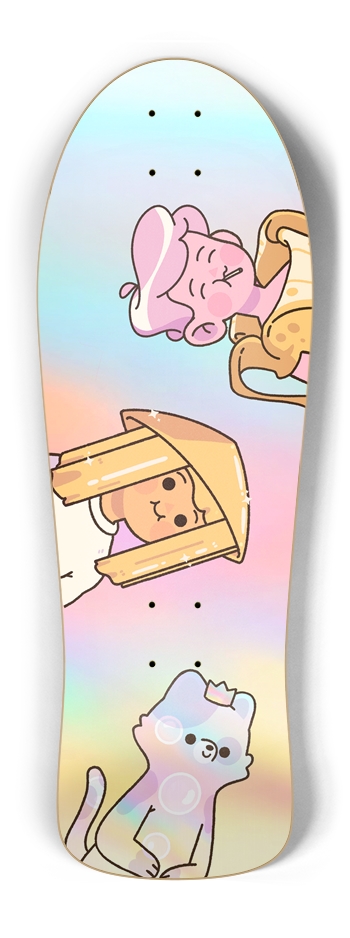 The Crew 1 - Old School Skateboard Old School Shape