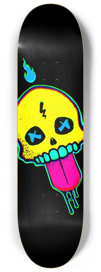 Skully 8-1/4 Skateboard Deck