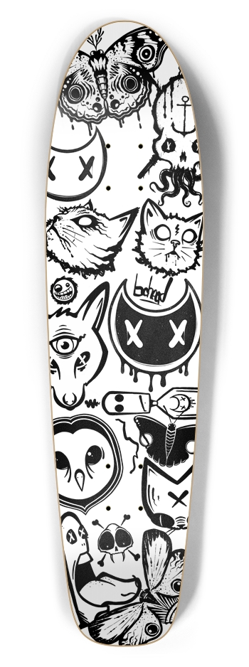 BW Collage Bottle Tail Bottle Tail