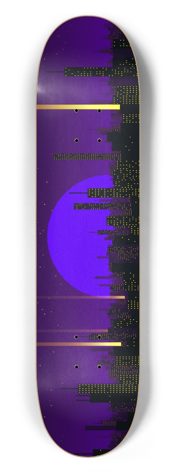 City of Blues - 7.5" Popsicle 7-1/2 Skateboard Deck
