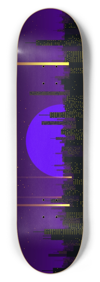 City of Blues - 8.5" PRO Popsicle 8-1/2 Skateboard Deck