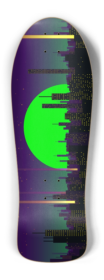 Toxic City - Old School Old School Shape