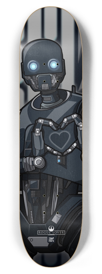 Rogue Lover 7 7/8 7-7/8 Skateboard Deck