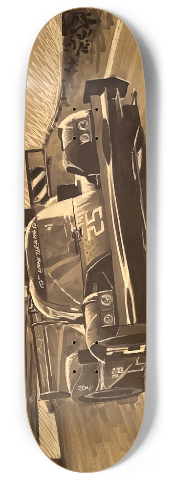 Don Wickstrum - Fastest Pastor - 9" 9 Inch Skateboard