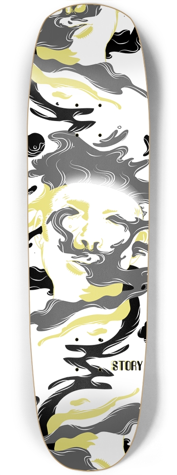 Custom Skateboard Square Nose