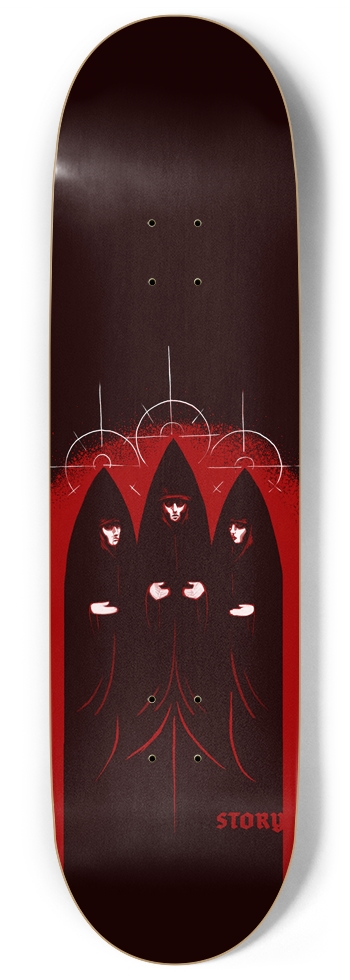 3 Priests 9 Inch Skateboard