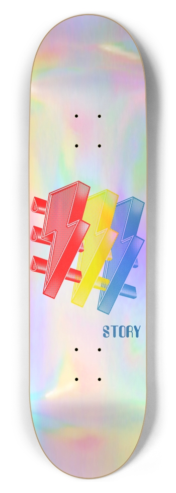 Primary Storm 8-1/2 Skateboard Deck