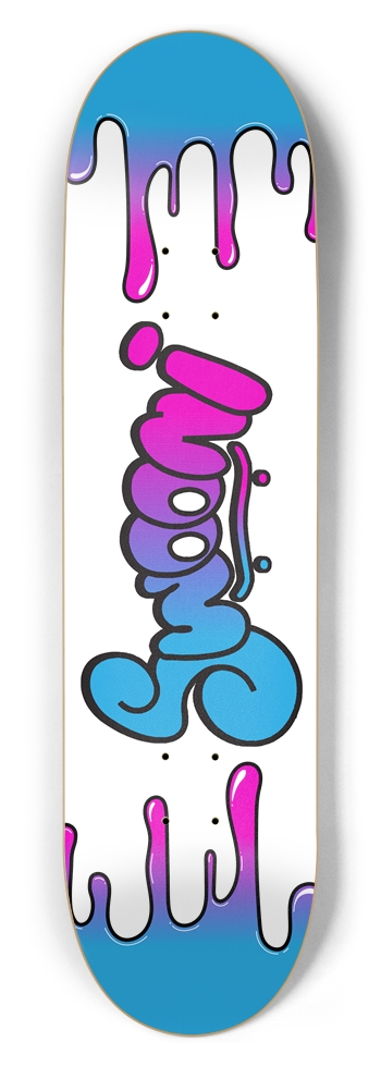 Cotton Swooni 8.5 8-1/2 Skateboard Deck