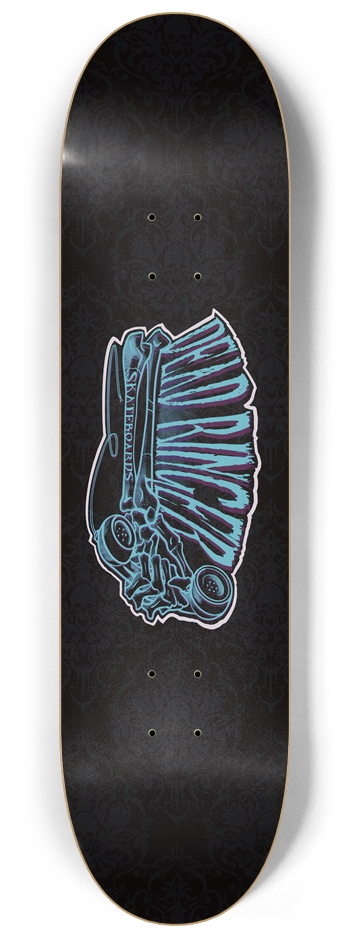 Black Wallpaper 8.25” 8-1/4 Skateboard Deck