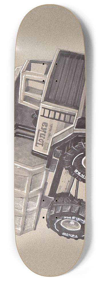 Tonka Dump Truck - 9" 9 Inch Skateboard