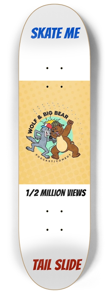 Skate Me Skateboard 8-1/4 Skateboard Deck