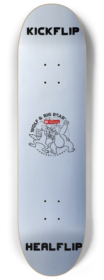 KickFlip HealFlip 8-1/4 Skateboard Deck