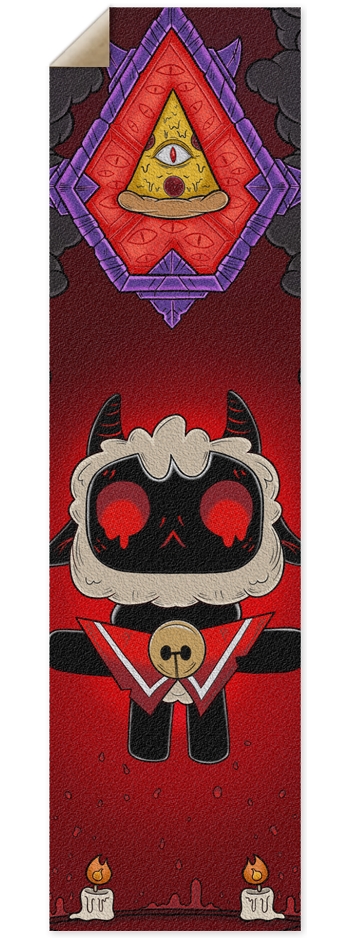 All Hail The Pizza 9 x 33 Inch Griptape