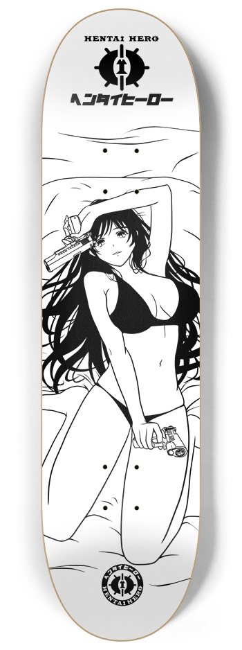 8.25 / Dual Guns Girl Sayaka 8-1/4 Skateboard Deck