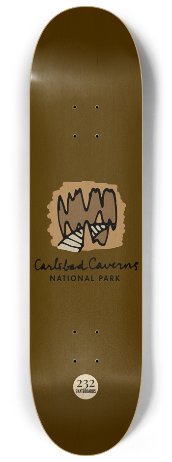 Carlsbad Caverns National Park 8-1/4 Skateboard Deck