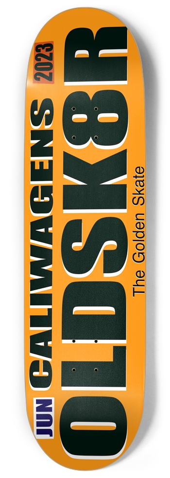 OLDSK8R Sunrise 9 Inch Skateboard