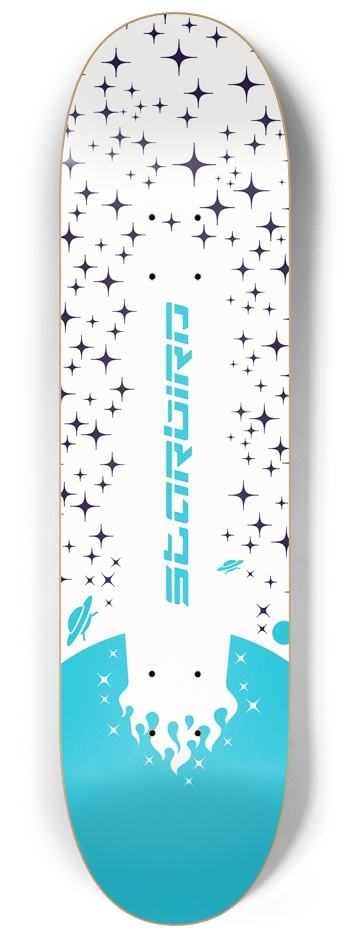 Blackstar V2 - Comet Blue 8-1/4 Skateboard Deck