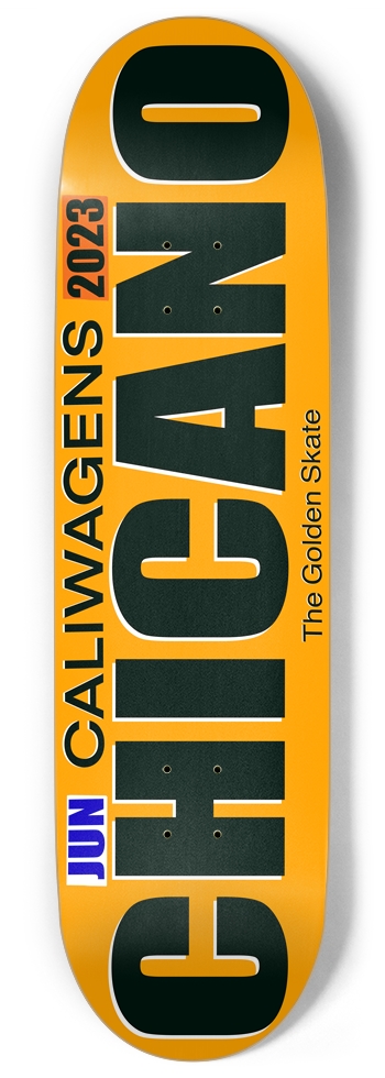 CHICANO Sunrise 9 Inch Skateboard