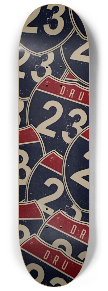 Dru23 8-1/4 Skateboard Deck
