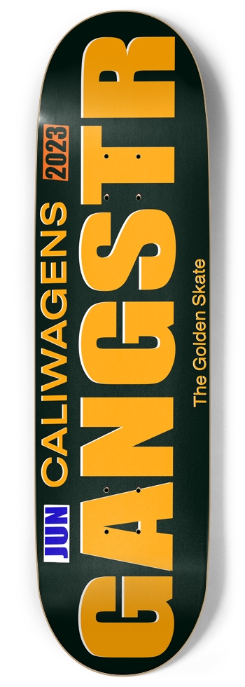 GANGSTER Sunset 9 Inch Skateboard