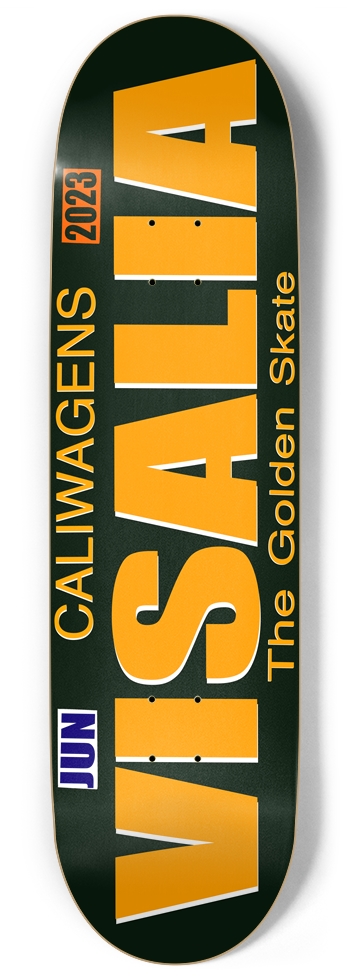 VISALIA SUNSET 9 Inch Skateboard