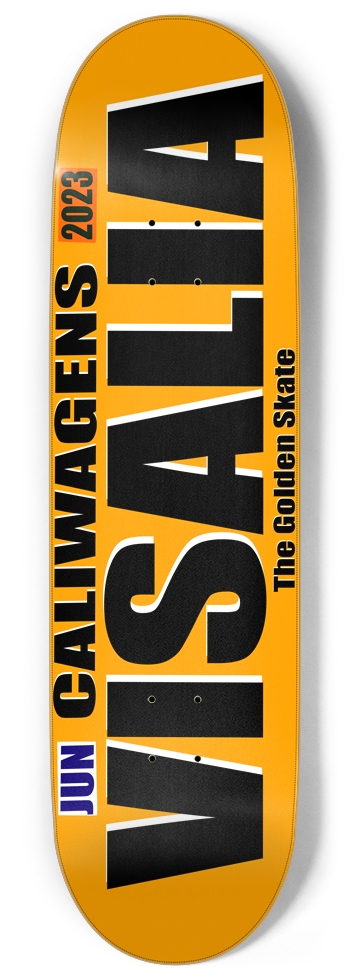 VISALIA SUNRISE 9 Inch Skateboard