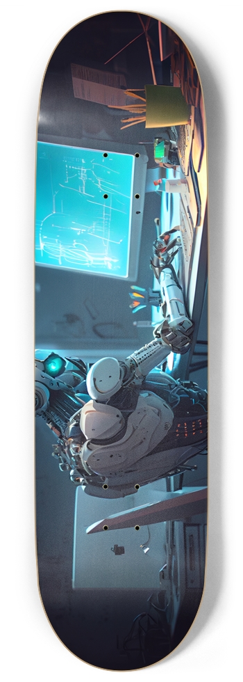 Custom Skateboard 9 W 9 Inch Skateboard