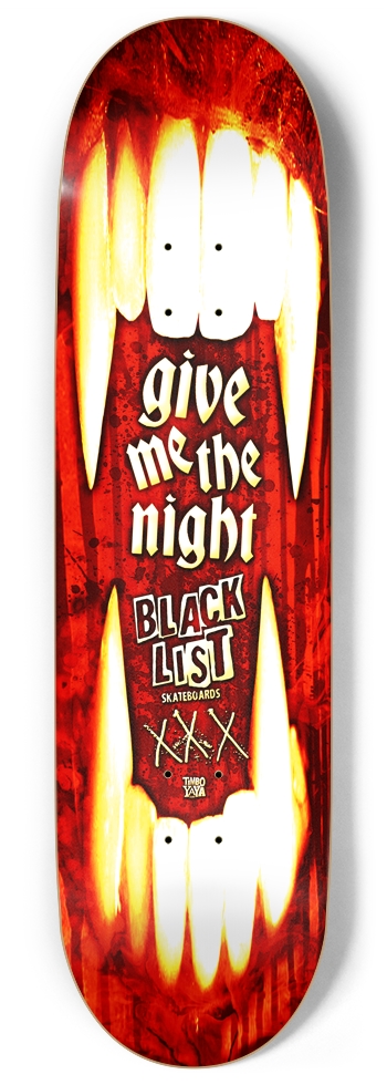 Give Me The Night 9 Inch Skateboard