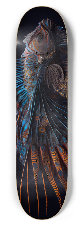 Custom Skateboard 7-3/8 W 7-3/4 Skateboard Deck