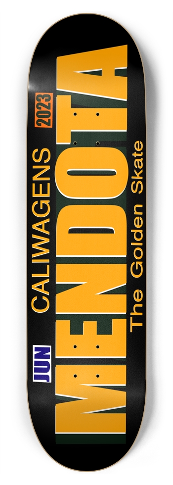 MENDOTA Sunset 8-3/4 Inch Skateboard