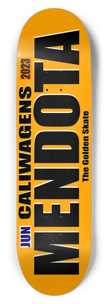 MENDOTA Sunrise 8-3/4 Inch Skateboard