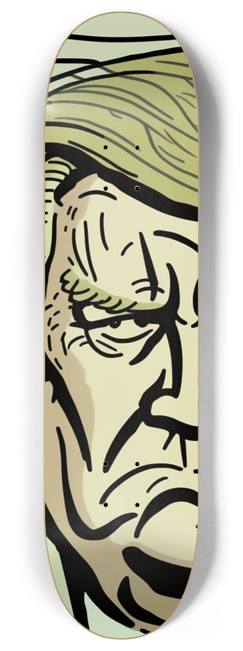 Donald Trump 8 Inch Skateboard Deck