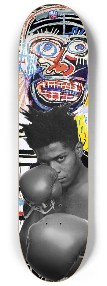 BASQUIAT ART 8-1/4 Skateboard Deck
