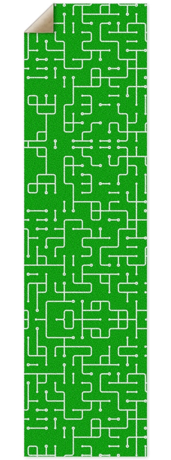 Circuit Board Griptape 9 x 33 Inch Griptape