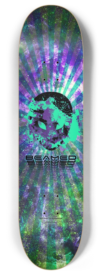 Green Beamed Glow - 8" Popsicle Special Edition 8 Inch Skateboard Deck